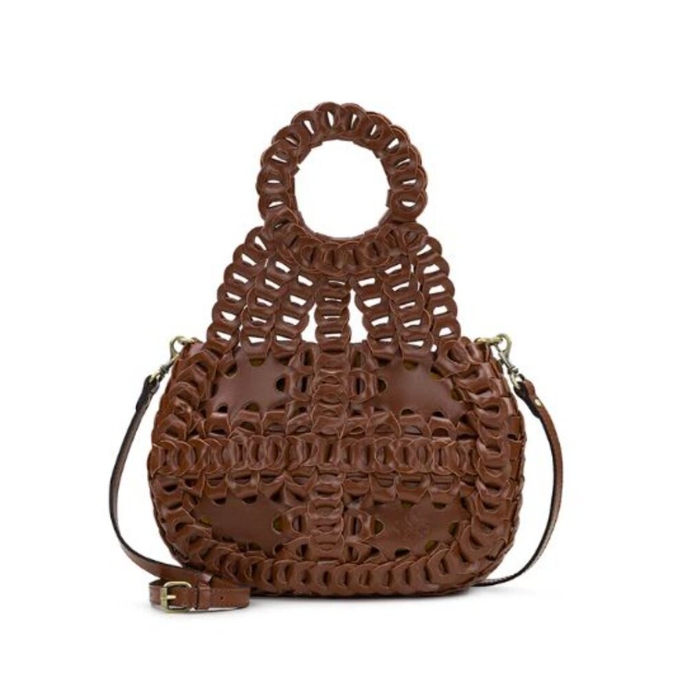 Patricia Nash Lechlink TICCI CHNLNK Hazelnut $349 NWT P18671 Leather